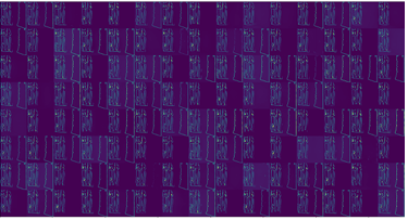  Figure B.1: GAN trained to point of mode collapse, shows 120 generated images that are nearly identical with each other. 