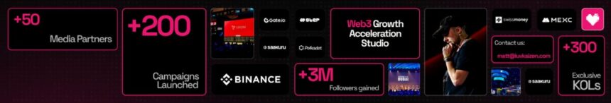 From KOL Pioneers to Web3 Powerhouse: How LuvKaizen is Redefining Crypto Growth