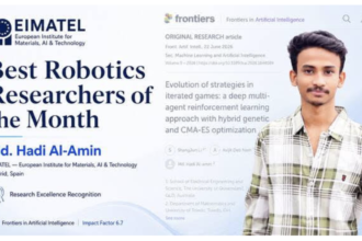 Samuel Kim Celebrates Md. Hadi Al-Amin’s Research Breakthrough Achieved Through Hard Work, Not Advantage